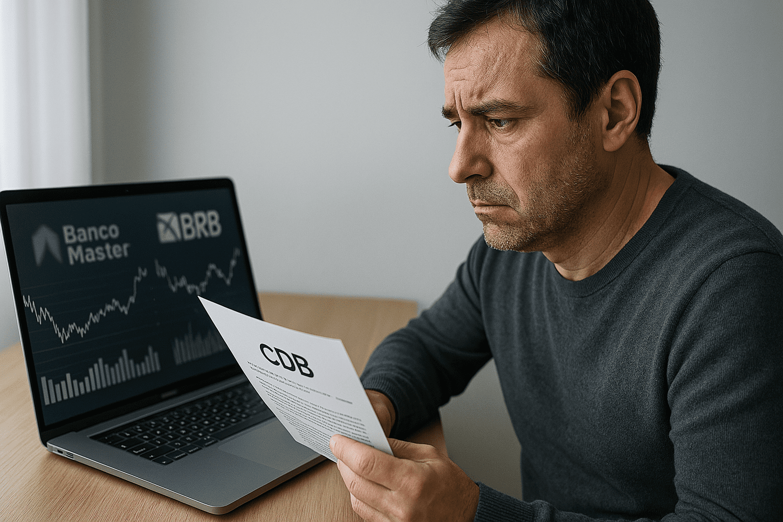 BANCO MASTER em apuros: o que fazer com o seu CDB agora que o BRB entrou no jogo?